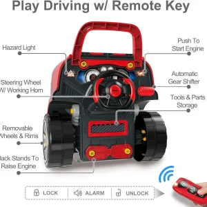 Truck engine toys, children's mechanical repair set