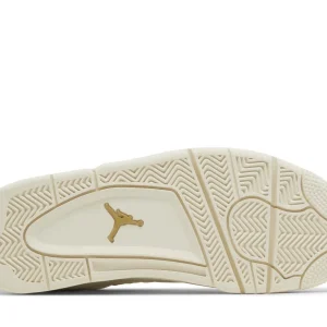 Wmns Jordan 4 Retro 'Metallic Gold'