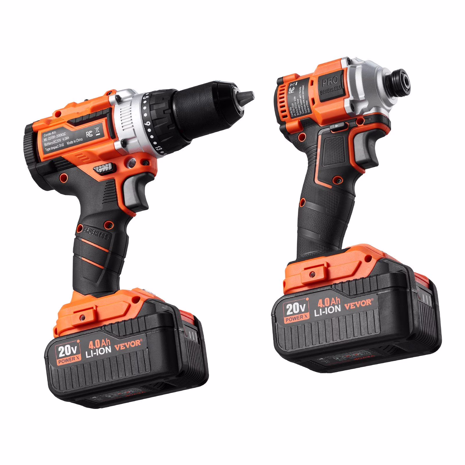 Tool Combo Kit Max 20V Cordless 2-Tool Power Combo Kit with 4.0 Ah Battery -C Home & Workshop Use