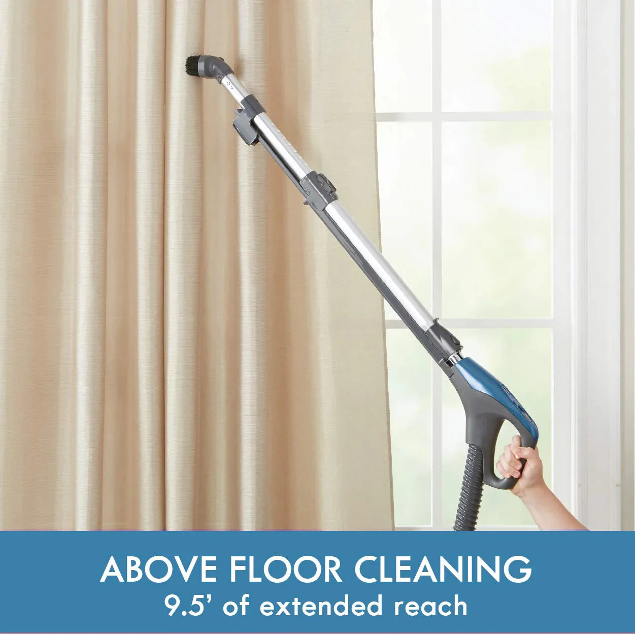 Kenmore Pet Friendly Lightweight Bagged Canister Vacuum Cleaner with Extended Telescoping Wand, HEPA, 2 Motors, Retractable Cord, and 4 Cleaning Tools