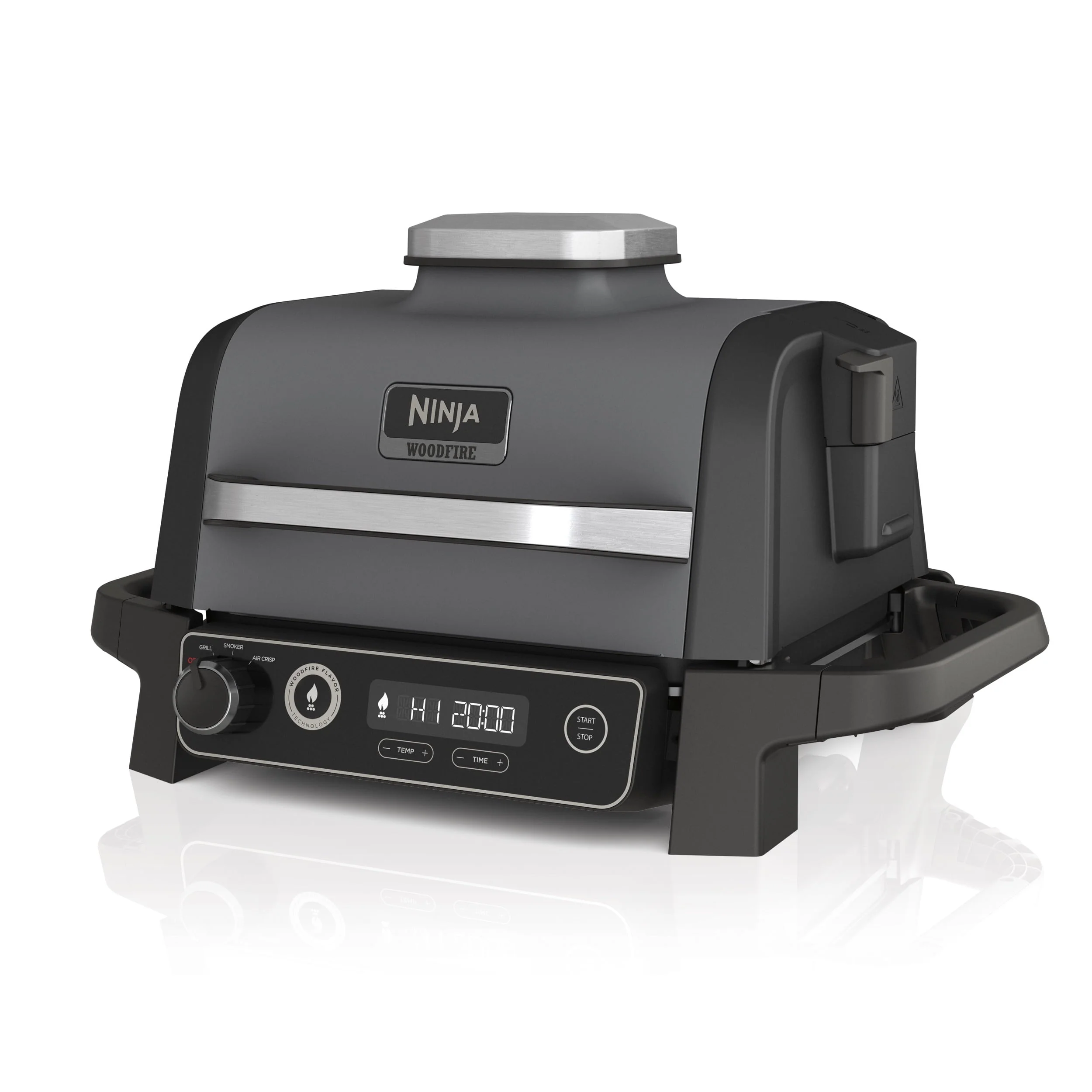 Ninja Woodfire 3-in-1 Outdoor Grill, Master Grill, BBQ Smoker, & Outdoor Air Fryer with Woodfire Technology, OG700