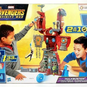 Hasbro Marvel Avengers Infinity War Hulkbuster Ultimate Figure HQ Playset with Target Tower & Roto-Blade Launcher