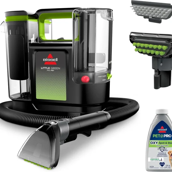 BISSELL® Little Green® Max Pet Portable Carpet and Upholstery Deep Cleaner