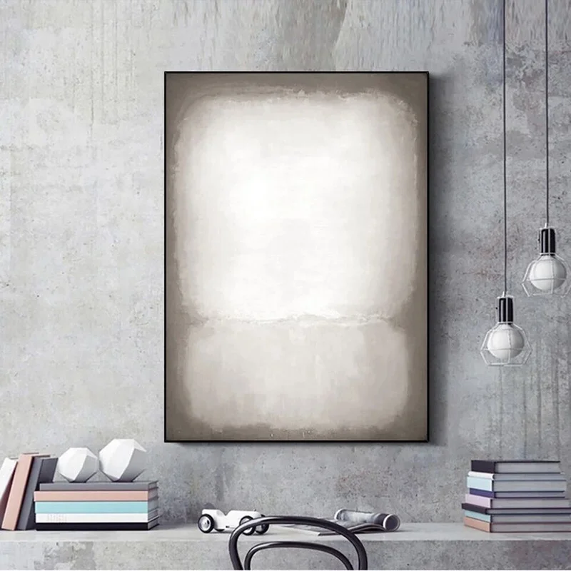 Brown Abstract Painting Wabi Sabi Wall Art Minimalist Painting Neutral Abstract Art Lare Earth Tone Modern Painting Home Decor