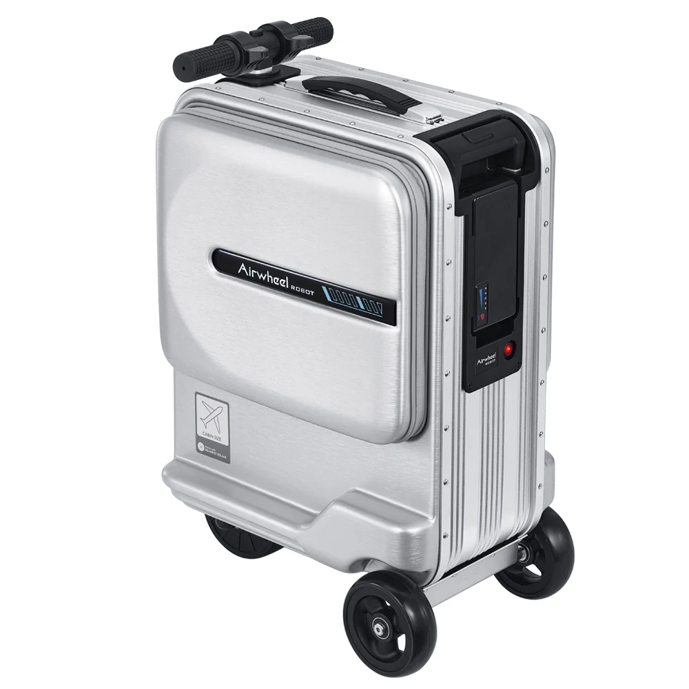 Airwheel 20 Inch SE3miniT Smart Robot Electrical Riding Luggage Ride on Scooters Carry On Luggage for Travel