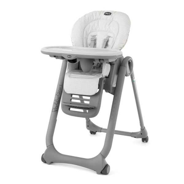 Chicco Polly2Start High Chair - Pebble (Beige). New