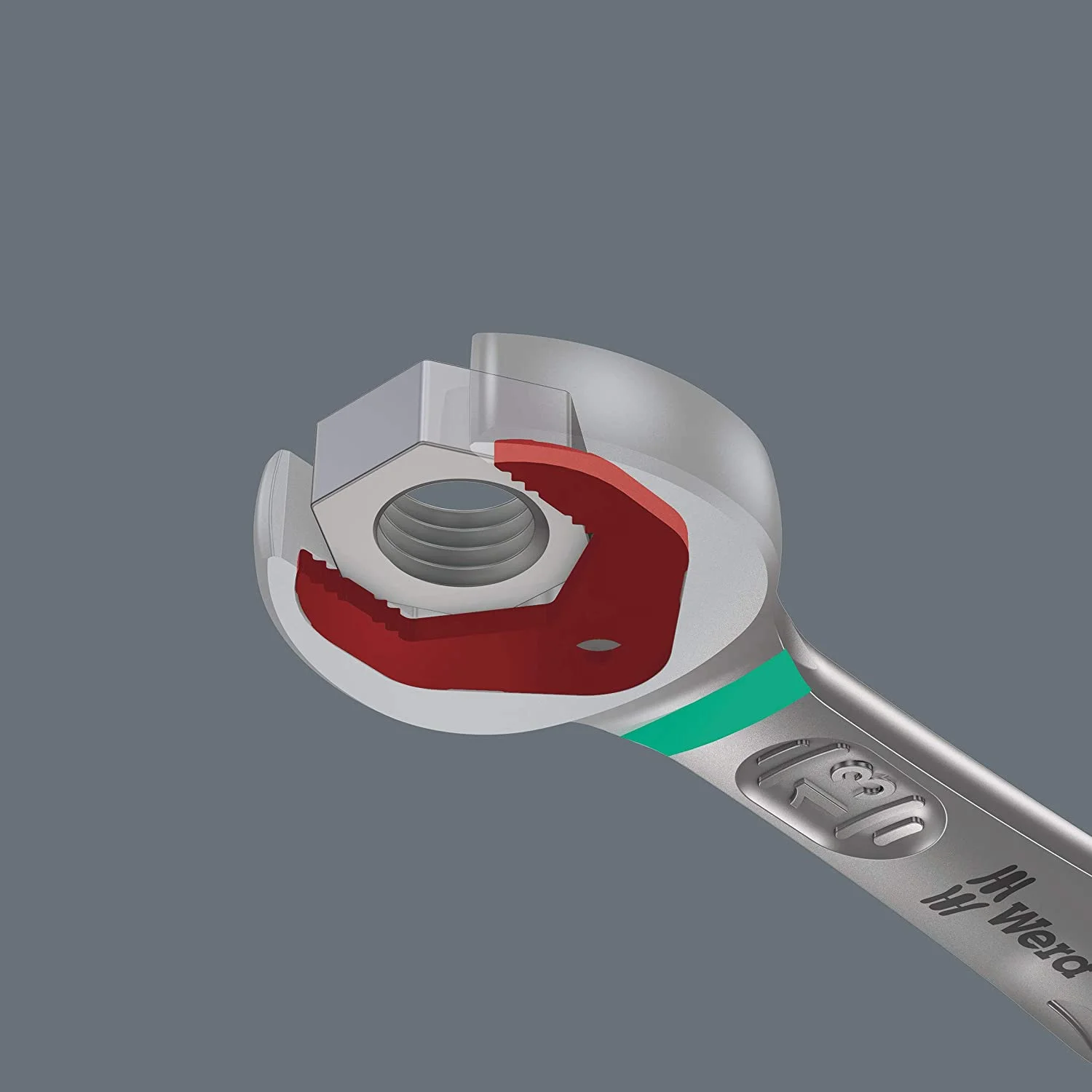 Wera Combo Wrench St,Steel,Chrome,Standard 05020022001