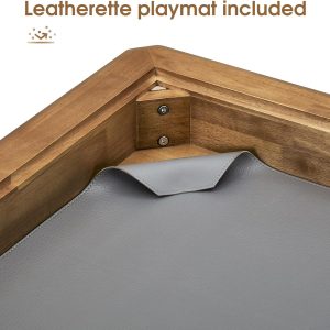 Board Game Table with Removable Top, Seats 4–6, 57"x33" Play Area