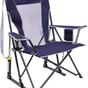 GCI Outdoor Sunshade Rocker Outdoor Rocking Chair with Canopy