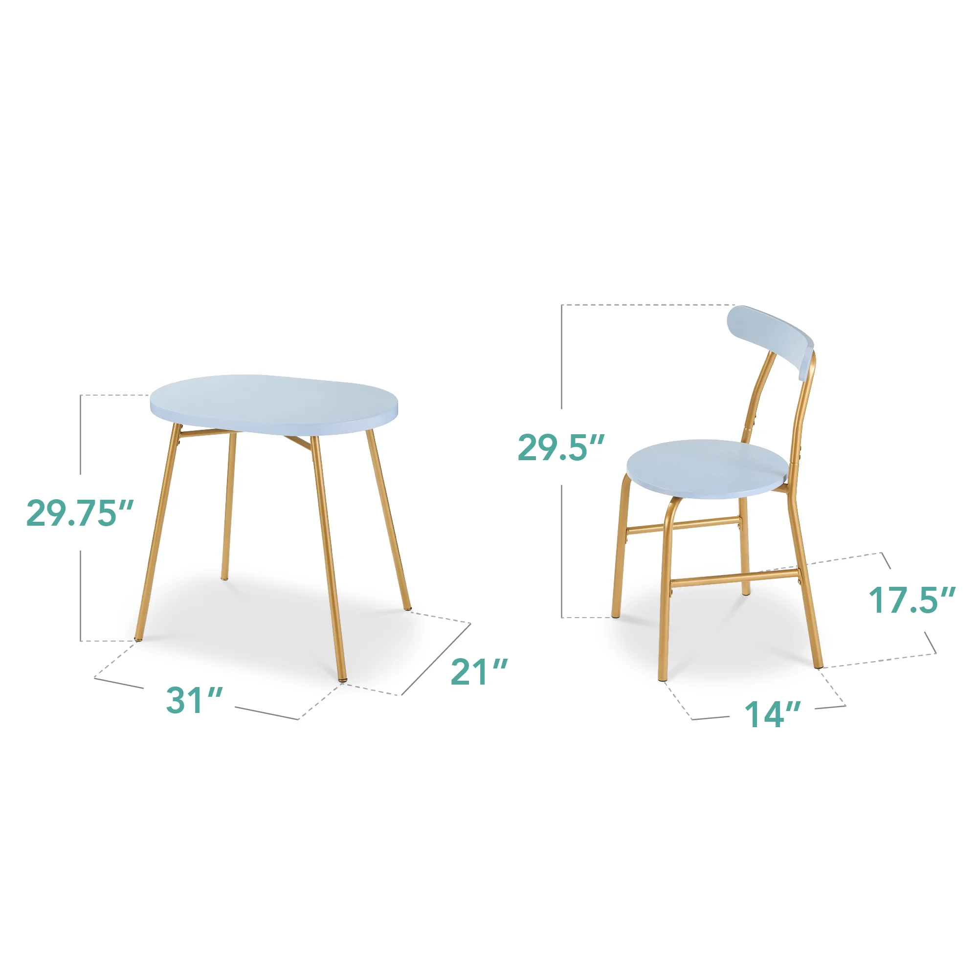 Best Choice Products 3-Piece Modern Oval Dining Table Set, Small Kitchen Dinette w/ 2 Chairs - Black/Black