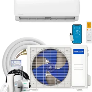 MRCOOL 24000 BTU 230V Ductless Inverter Mini Split Air Conditioner & Heat Pump System, Easy Pro Series - Wall-Mounted AC Unit w/Heating and Cooling for Home, Office & Commercial Space