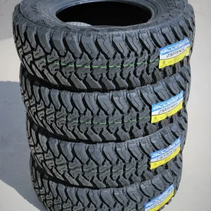 Pair of 2 (TWO) Accelera M/T-01 LT 235/75R15 Load C 6 Ply MT Mud Tires
