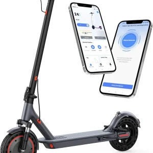 Electric Scooter 350W/500W Powerful Motor 8.5"/10" Solid Tires 19/22Mph 28/21/12 Miles Range