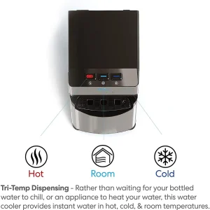 Brio Self Cleaning Bottom Loading Water Cooler Water Dispenser  3 Temperature Settings
