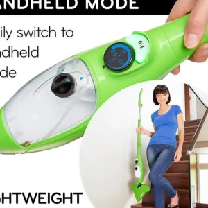 2025 H2O MOP® X5 Steam Mop and Handheld Steam Cleaner For Cleaning Hardwood and Kitchen Tile Floors  Grout Cleaner  Upholstery Cleaner and Carpets