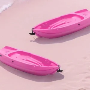 The Wave 6' Youth Kayak with Paddle. Designed for Stability and Safety, It's The Perfect Choice for Young Paddlers Ready to Conquer The Water