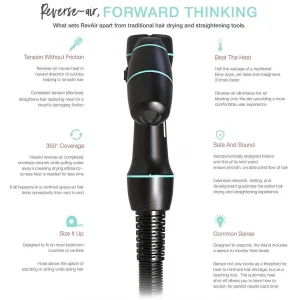 REVAIR Reverse-Air Hair Dryer | Easily Dry and Straighten Hair