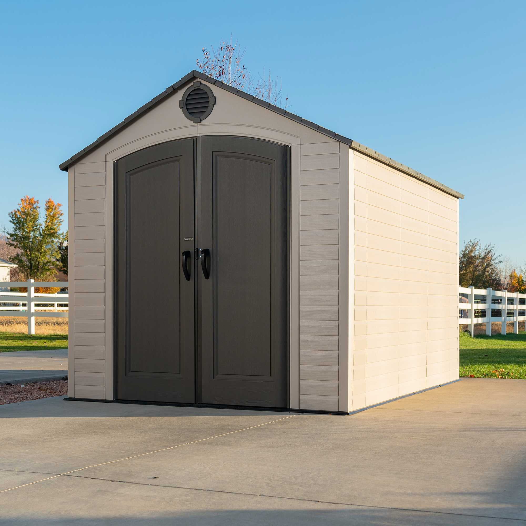2025 Lifetime 8 Ft. x 10 Ft. Outdoor Storage Shed