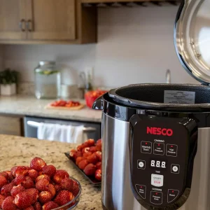 Nesco NPC-9 Smart Electric Pressure Cooker and Canner, Stainless Steel, 9.5 Qt