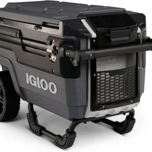 70Qt Wheeled Cooler Insulated Hard Shell Ice Chest