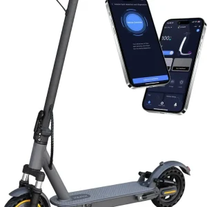 Electric Scooter 350W/500W Powerful Motor 8.5"/10" Solid Tires 19/22Mph 28/21/12 Miles Range
