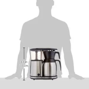 Bonavita BV1900TS 8-Cup One-Touch Coffee Maker Featuring Thermal Carafe, Stainless Steel