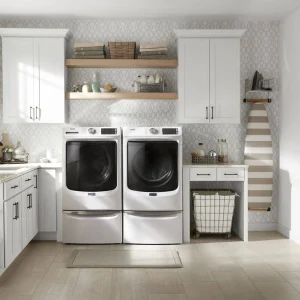 MED6630HW Front-Loading Electric Dryer - White