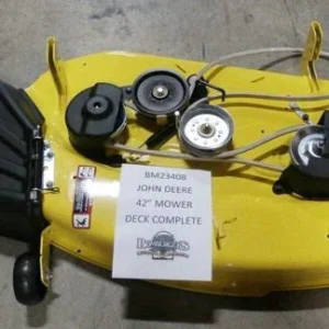John Deere 42 mower deck complete ONLY FITS Z225 mowers BM23408