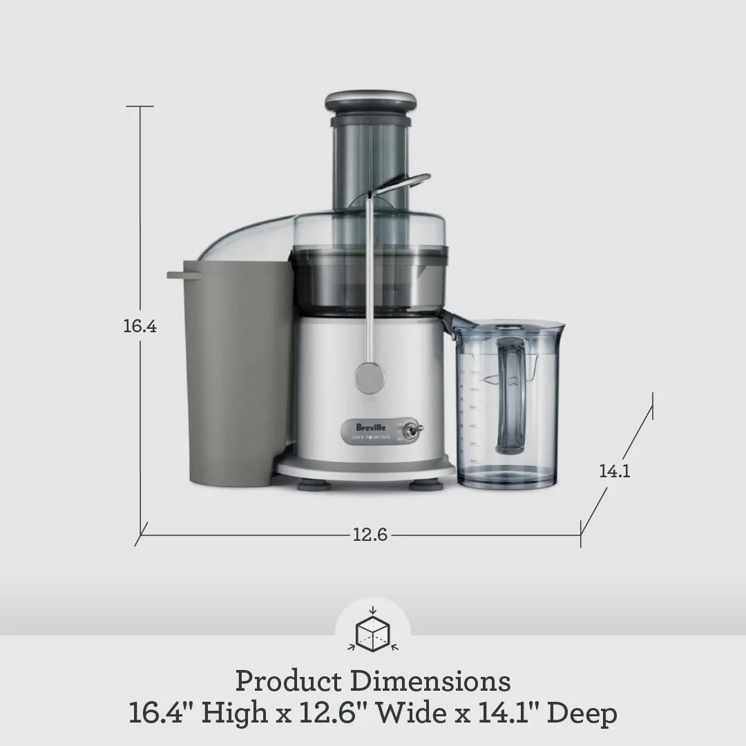 Juice Fountain Plus JE98XL, Silver