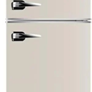 Frigidaire Retro Mini Fridge with Freezer & Side Bottle Opener-Small 2 Door Refrigerator for Office Bar or College Dorm Room-3.1 Cu Ft – 19”"D x 20.5" W x 33.5" H