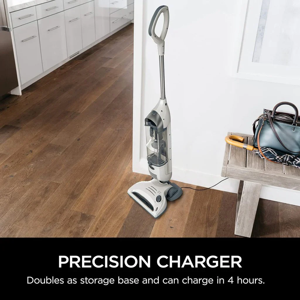 Shark SV1106 Navigator Freestyle Cordless Stick Vacuum, Lightweight, White/Grey, for Carpet & Pet Hair