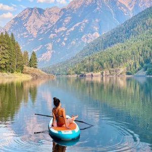 ROC inflatable stand-up paddle board SUP paddle board accessories Anti-slip comfortable deck