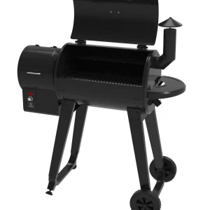 ZPG-450A3 Wood Pellet Grill & Smoker, 8-in-1 BBQ, Black, 2022 Model, Digital Control, 459 sq. in. Cooking Area