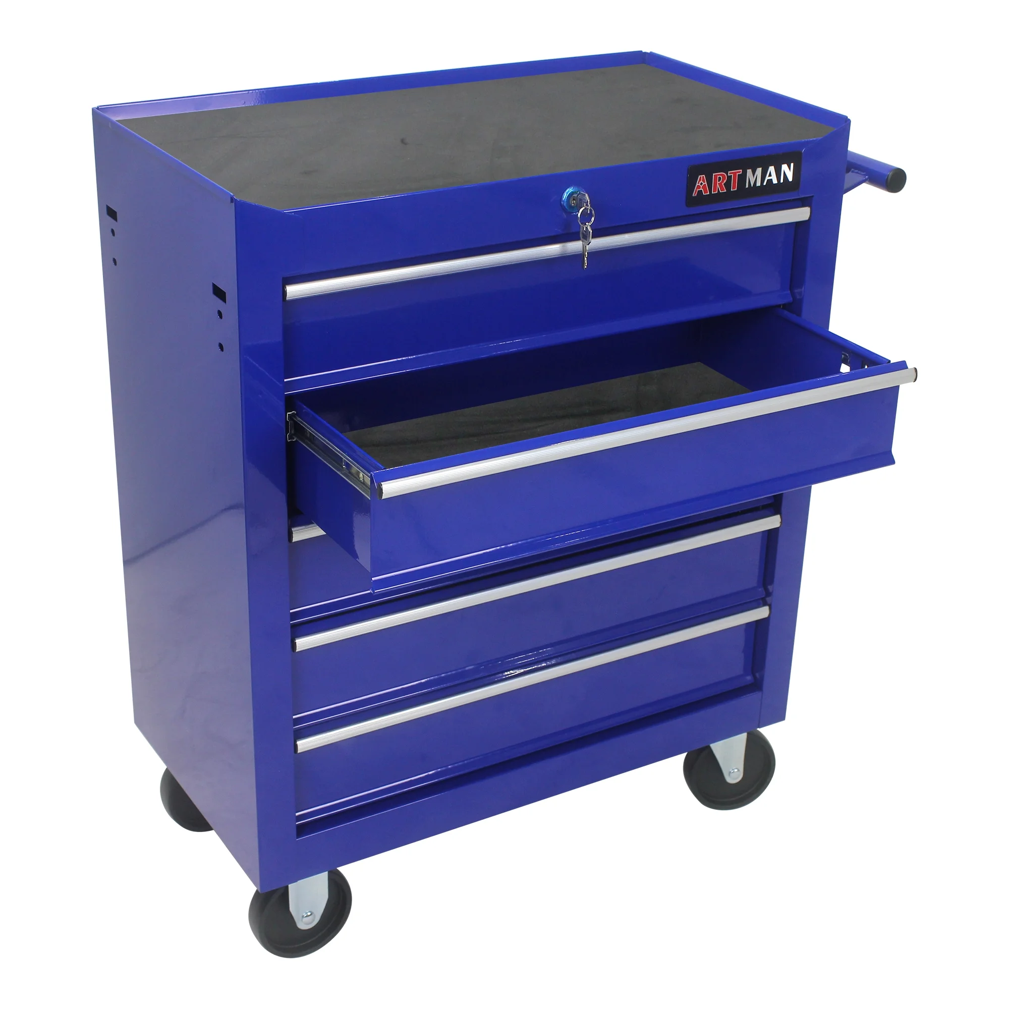 ARTMAN 5 Drawer Rolling Tool Chest, Tool Storage Cabinet with Wheels and Drawers for Garage Warehouse