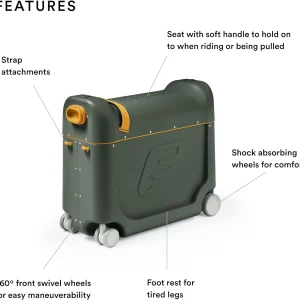 Kids' ride-on luggage and in-flight beds - Help your kids relax and sleep on the plane - Approved by multiple airlines - Best for ages 3 - 7
