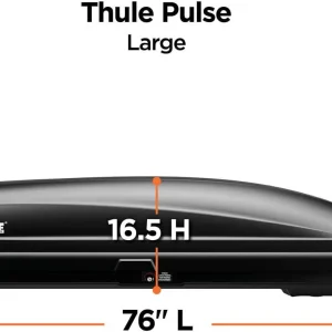 Thule 615 Pulse Cargo Rack, Large, Black