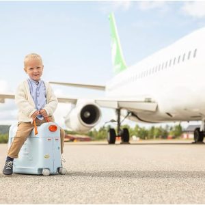 Kids' ride-on luggage and in-flight beds - Help your kids relax and sleep on the plane - Approved by multiple airlines - Best for ages 3 - 7