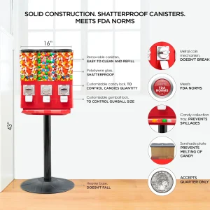 Machines Dispenser Commercial Removable Canisters