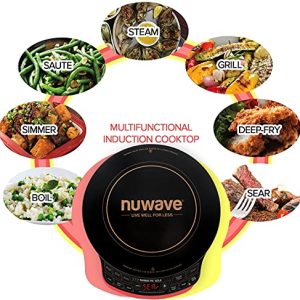 Nuwave Gold Precision Induction Cooktop, Powerful with Large 8 Heating Coil