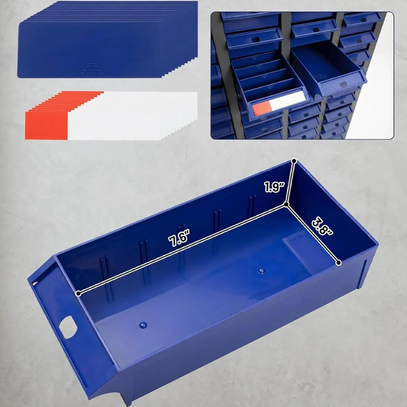 Reykilor 100 Drawers Small Parts Cabinet Bolt and Nut Tool Storage Cabinet Hardware Organizer Electronic Component Sorting Storage