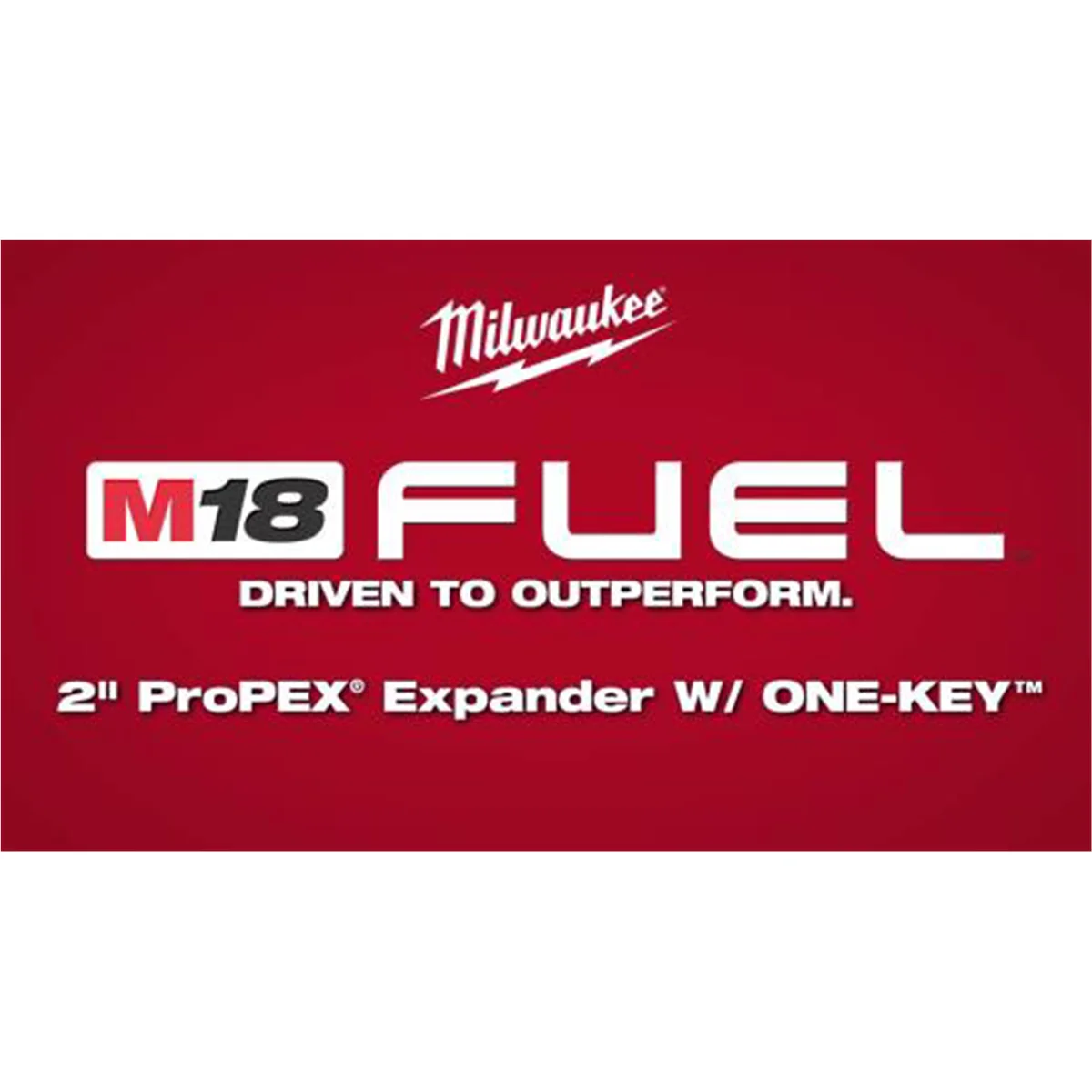 Milwaukee Tool M18 FUEL 2" ProPEX Expander Kit w/ ONE-KEY with 1 1/4"-2" Expander Heads