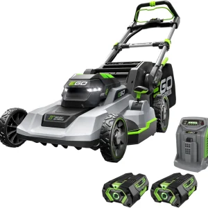 EGO POWER+ Electric Lawn Mower, Self-Propelled Cordless with Select Cut and Touch Drive