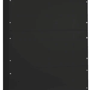 Black Bathroom Cabinet, Wall Mounted 2 Door Storage With Adjustable Shelves, Over The Toilet Medicine Cabinet for Laundry Room Kitchen