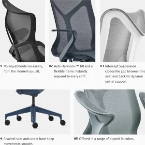 Cosm Chair, Mid Back