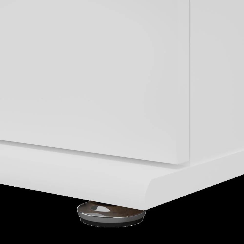 Universal Narrow Clothing Storage Cabinet in Platinum Gray - Engineered Wood