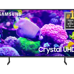 Samsung 85′′ Crystal UHD 4K Smart TV DU7200B with PurColor, HDR, and Tizen OS – 2024 Model