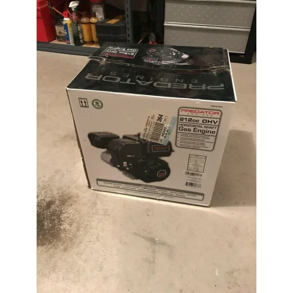 Predator Horizontal Shaft Engine 6.5 HP, 212cc