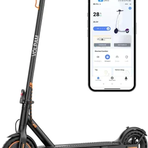 Electric Scooter 350W/500W Powerful Motor 8.5"/10" Solid Tires 19/22Mph 28/21/12 Miles Range