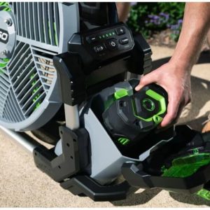 POWER+ Portable Misting Fan - 18" Outdoor Electric, 5 Speeds