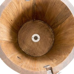 6 qt Ice Cream Maker – Classic Wooden Tub – Hand Crank